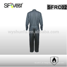 Vestuário resistente à chama Lightweight Cobertura de segurança coverall chama retardador coverall